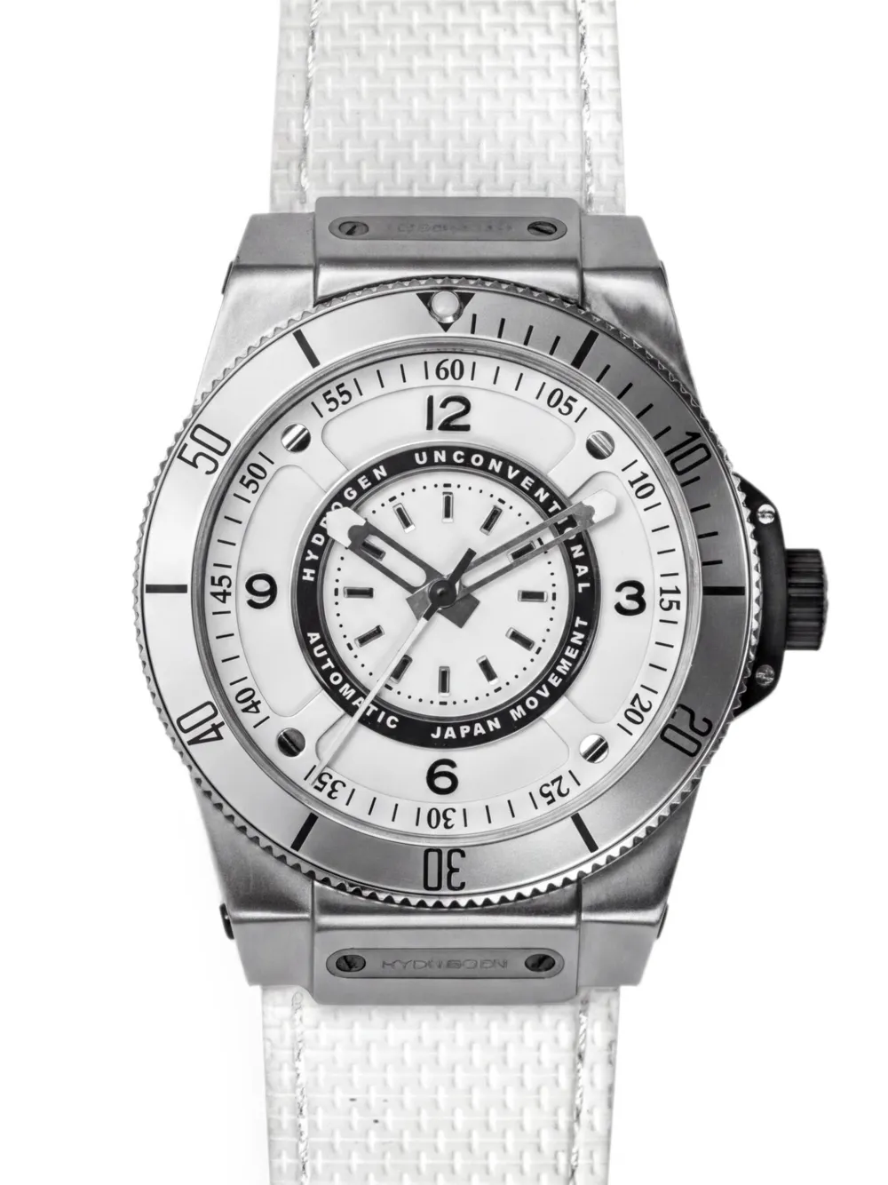 Hydrogen 스포티보 42mm 시계 | 화이트 | Image 1
