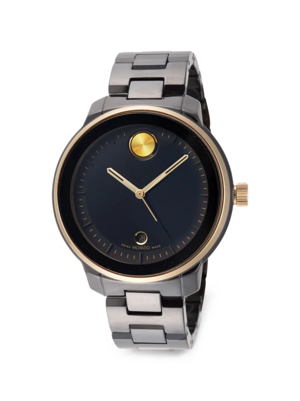 Movado Bold Armbanduhr 38.5mm - Schwarz