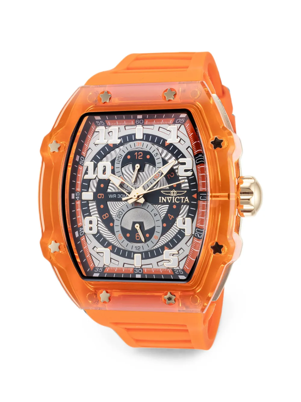 Invicta 레이싱 48.5mm 시계 | 블랙 | Image 1