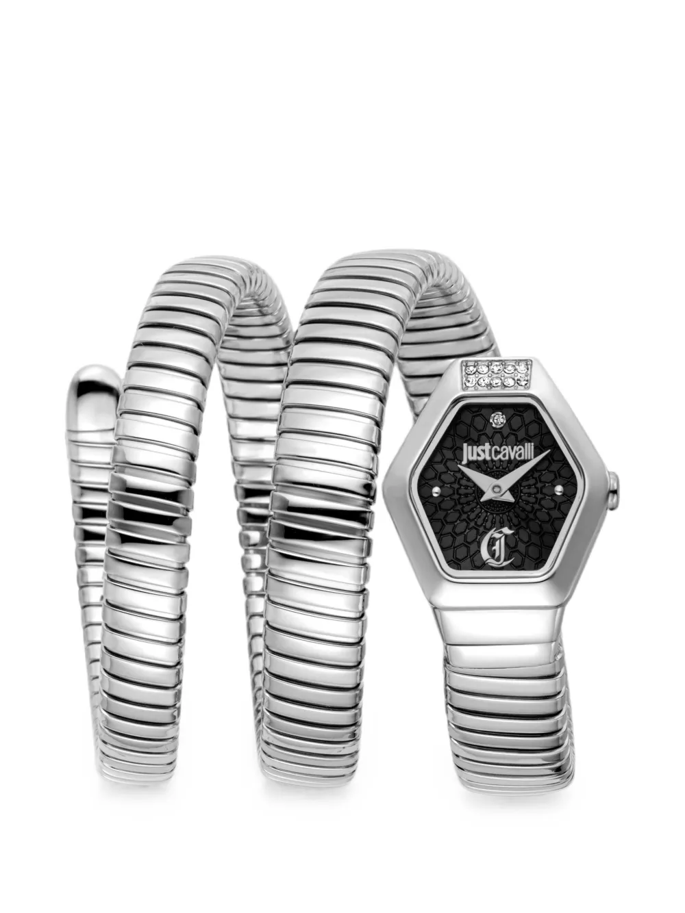 Just Cavalli Orologio Snake 22.5mm - Nero
