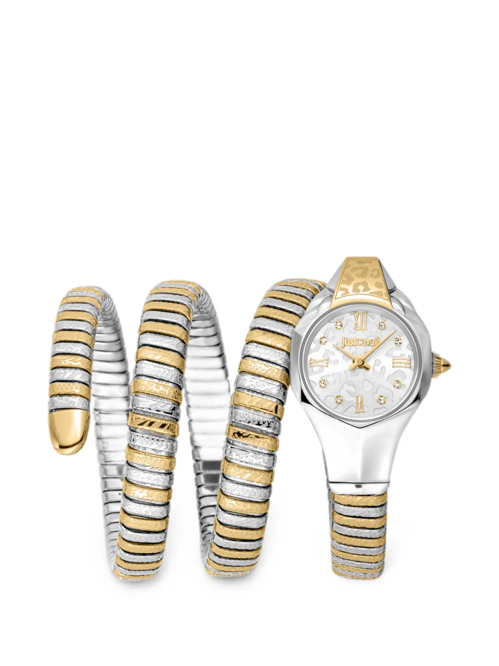 Just Cavalli Orologio Snake 22mm - Bianco