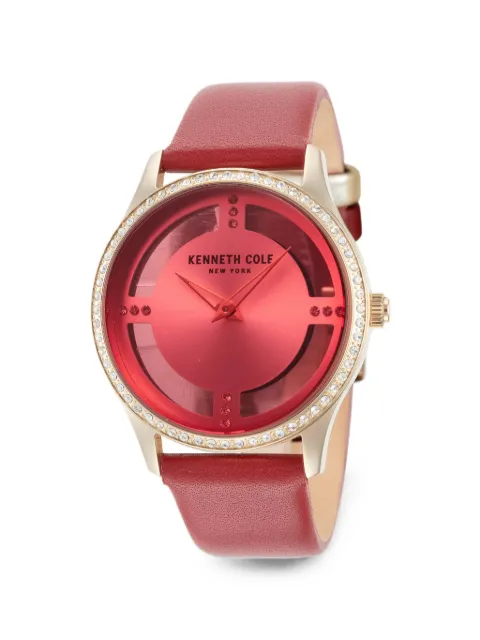 KENNETH COLE round-face 34.5mm watch