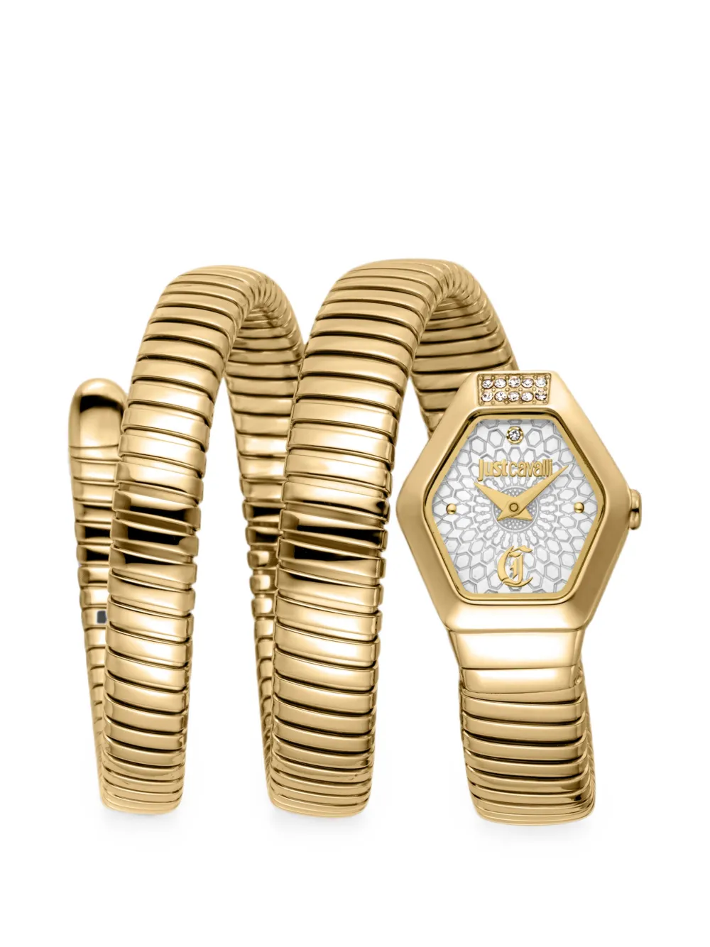 Just Cavalli Orologio Romina Snake 23mm - Bianco