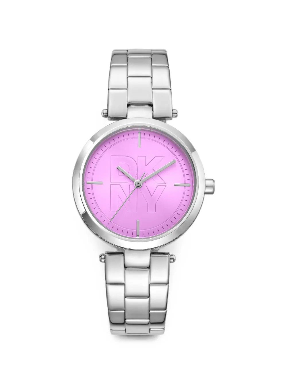 DKNY Orologio con logo - Rosa