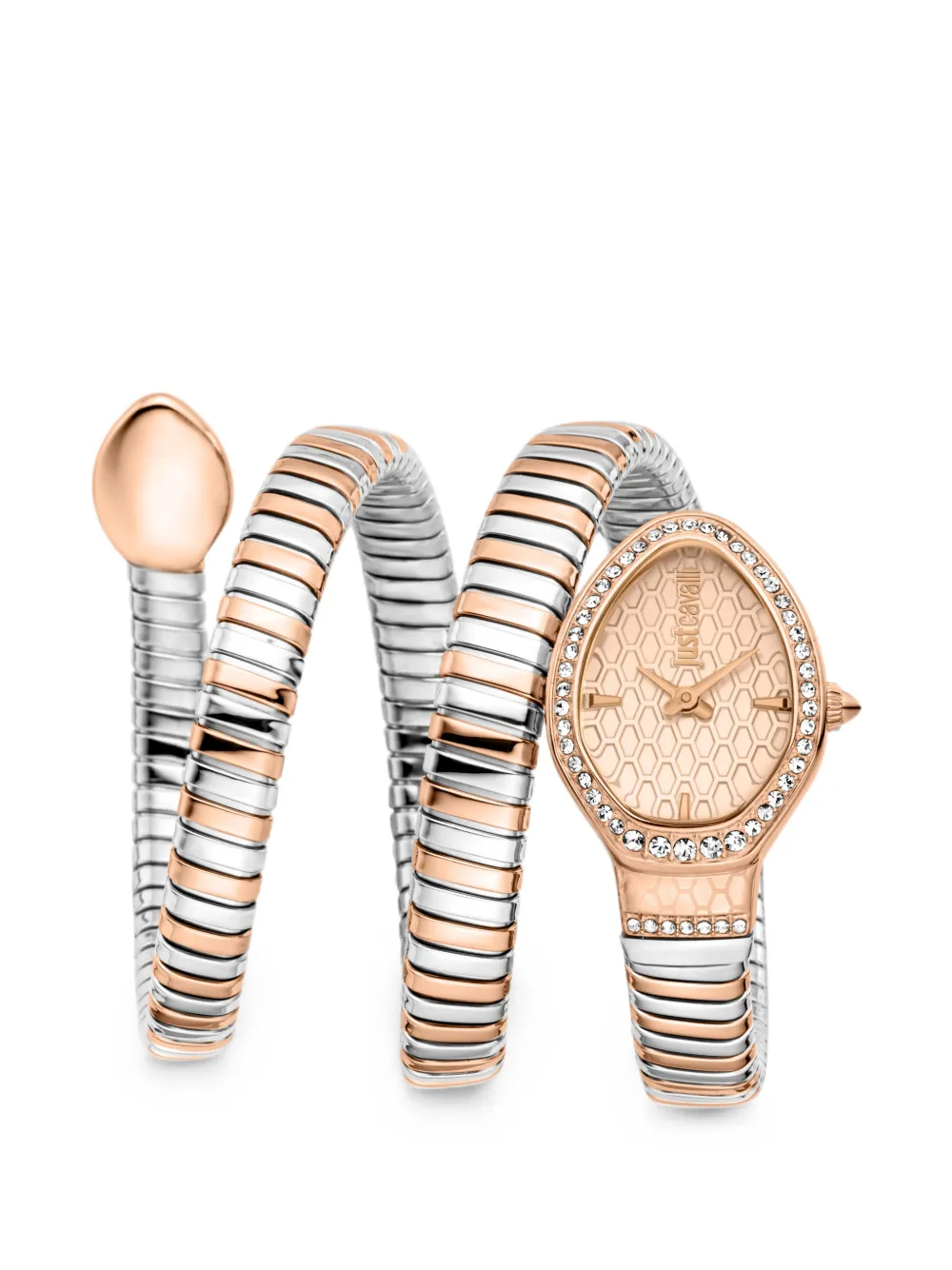 Just Cavalli Carezza con cristalli 22mm - Rosa