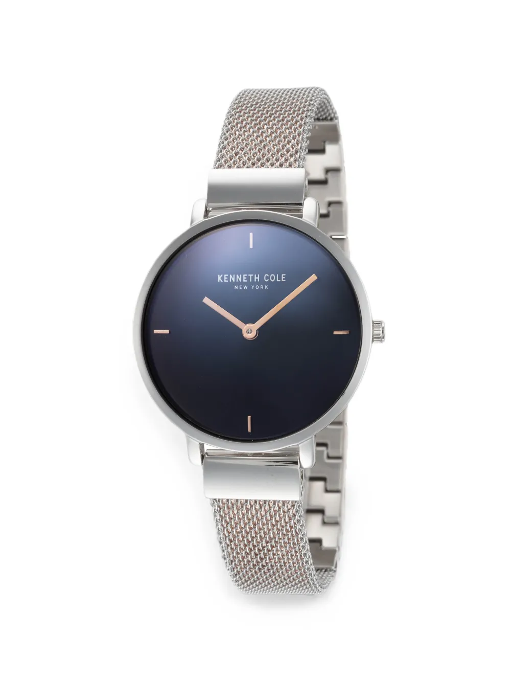 KENNETH COLE Runde Armbanduhr 34mm - Blau