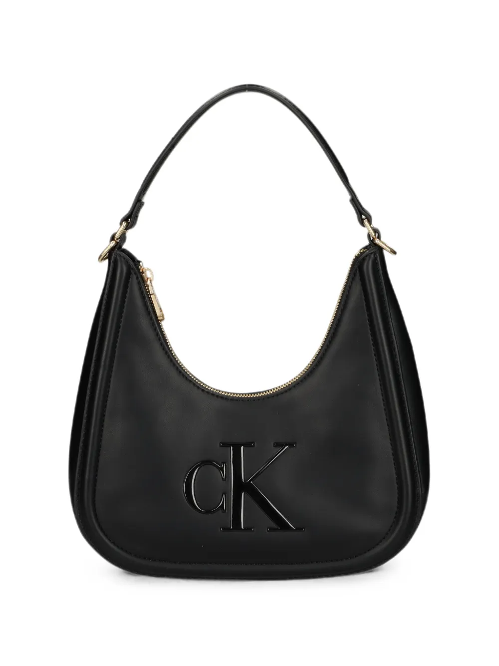 Calvin Klein logo-embossed shoulder bag · OS