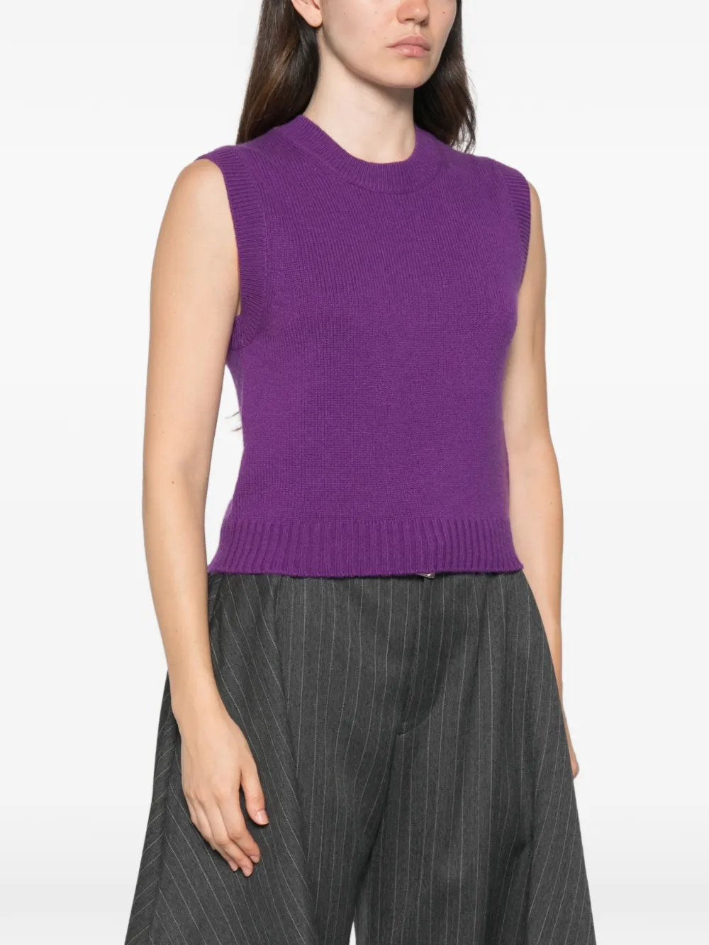 BOMPARD Top met ronde hals Paars