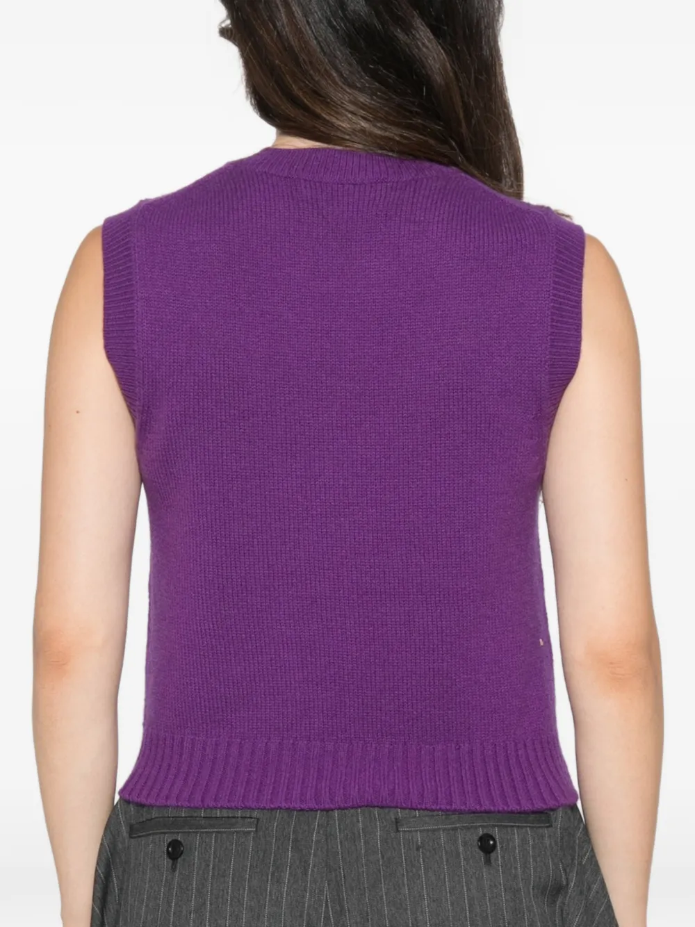 BOMPARD Top met ronde hals Paars