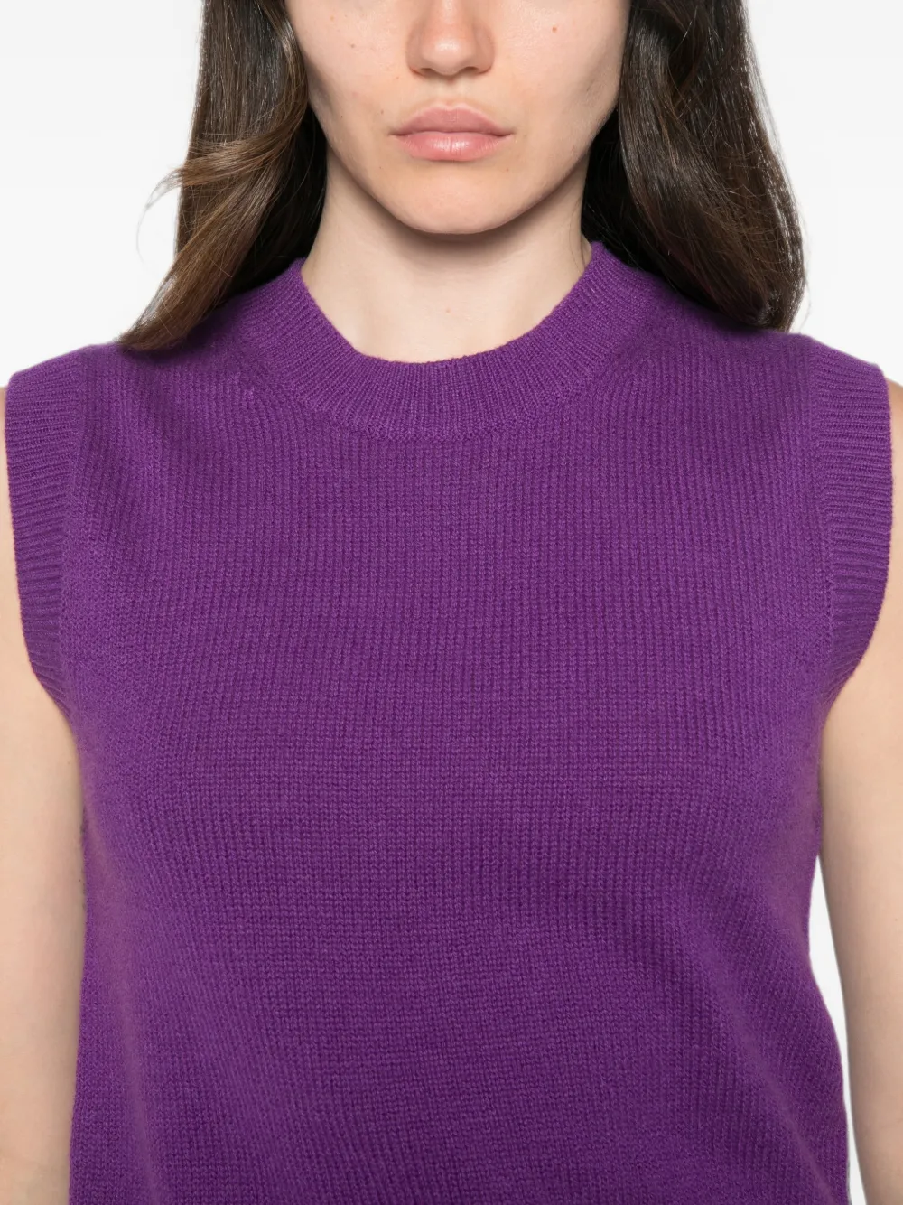 BOMPARD Top met ronde hals Paars