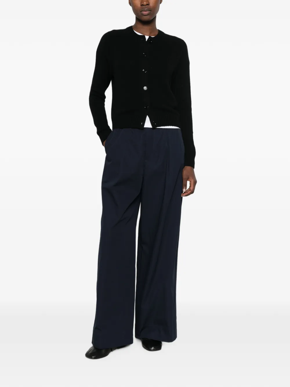 BOMPARD Vest met raglan mouwen Zwart