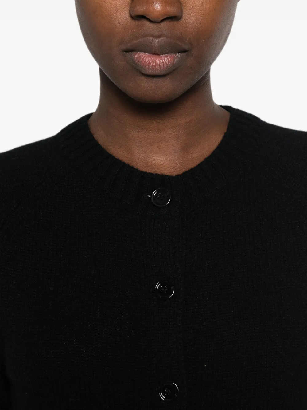 BOMPARD Vest met raglan mouwen Zwart