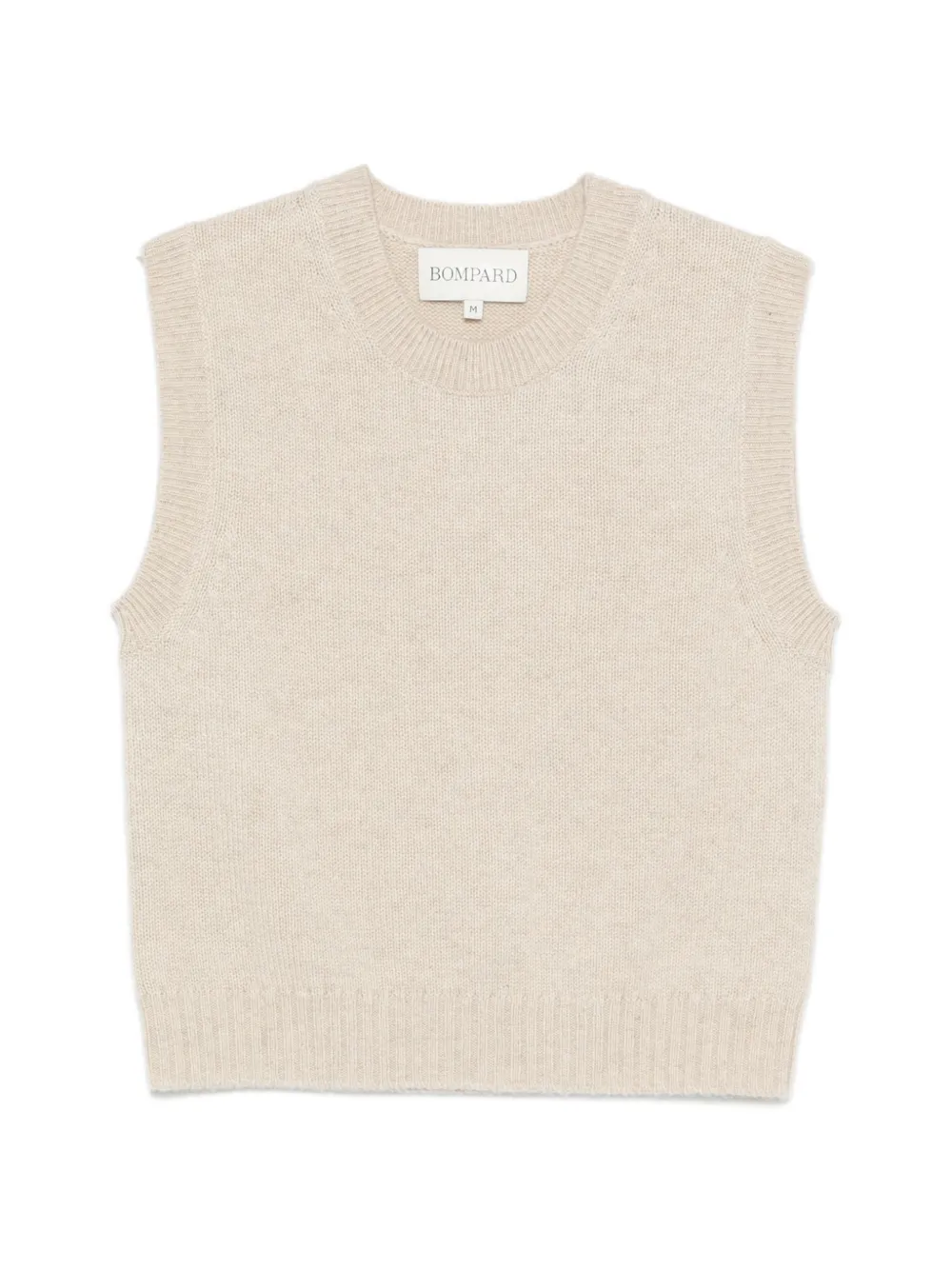 BOMPARD 리제트 민소매 니트 탑 | 뉴트럴 | Image 1