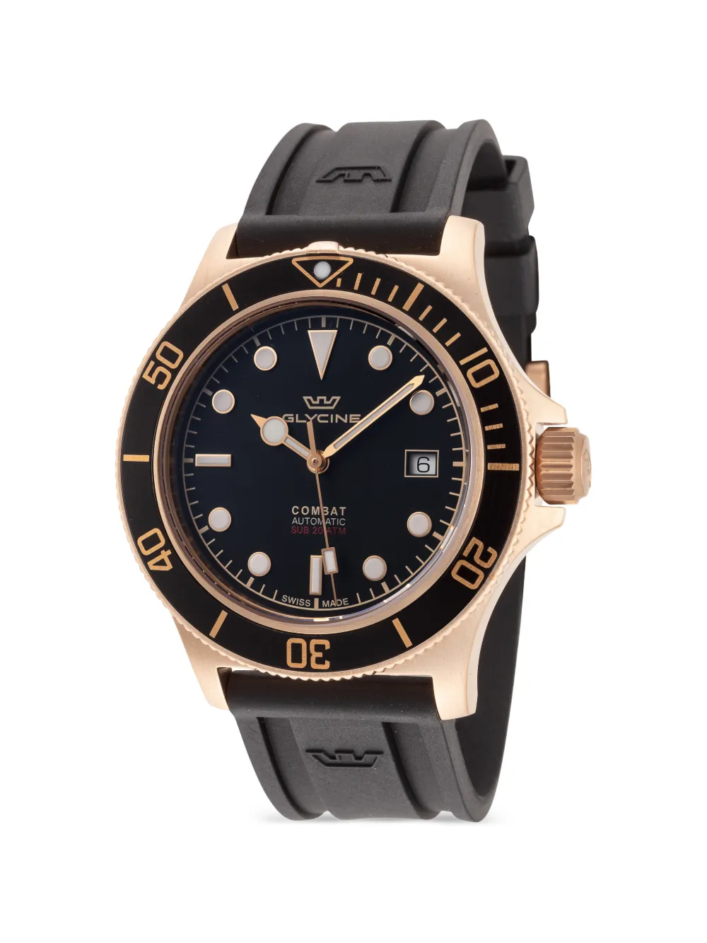 Glycine Orologio Combat Sub 42mm - Nero