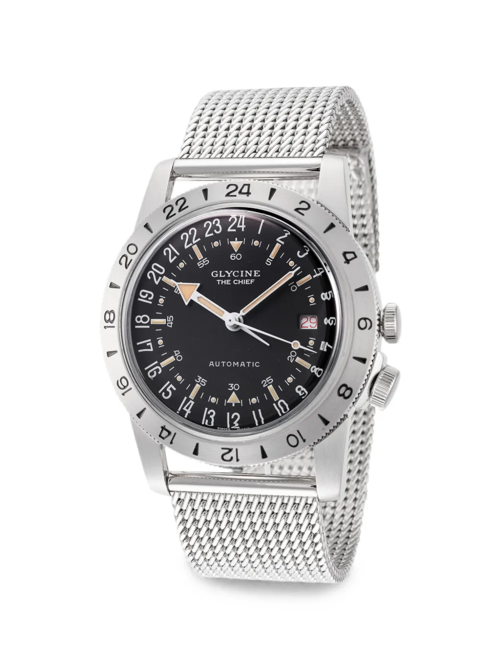 Glycine Orologio Airman The Chief 40mm - Nero