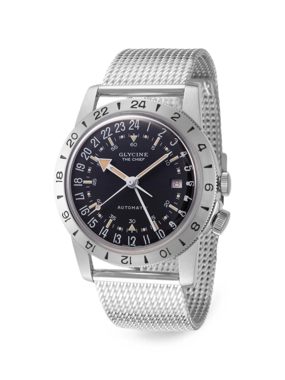 Glycine Orologio Airman The Chief 40mm - Nero