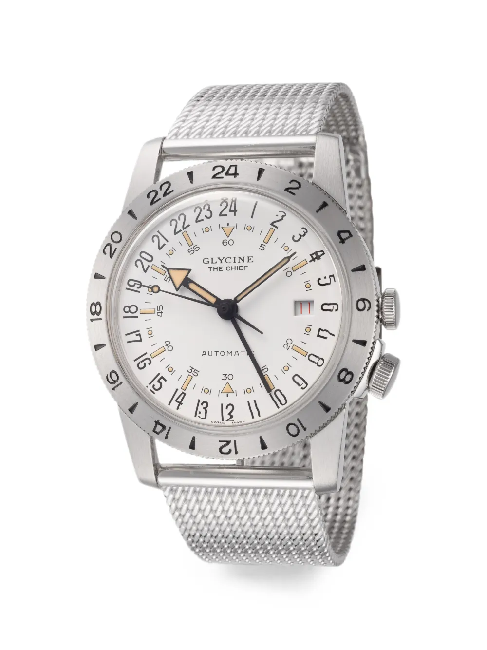 Glycine Orologio Airman The Chief 40mm - Toni neutri