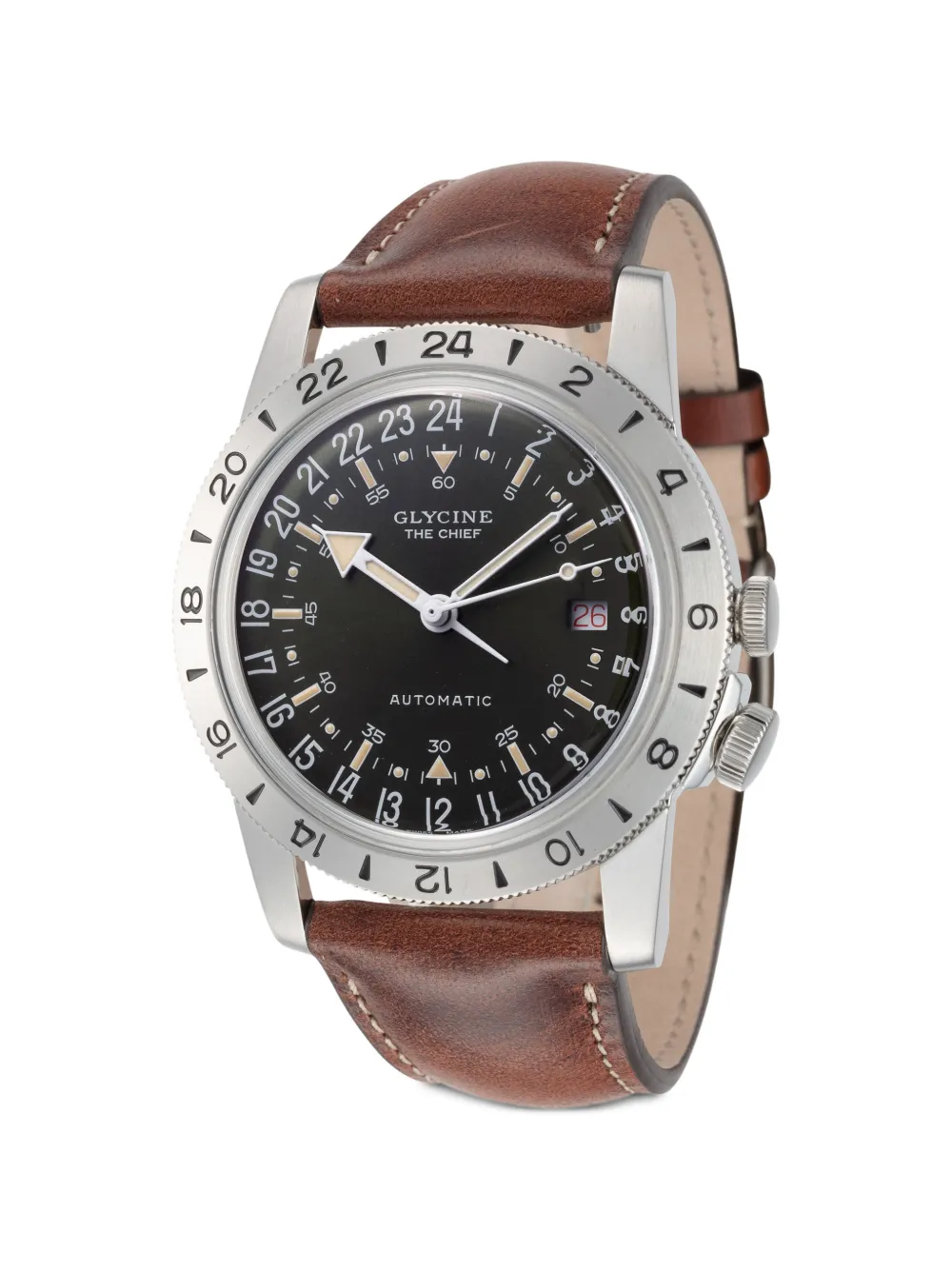 Glycine Airman Noon Purist 40mm - Nero