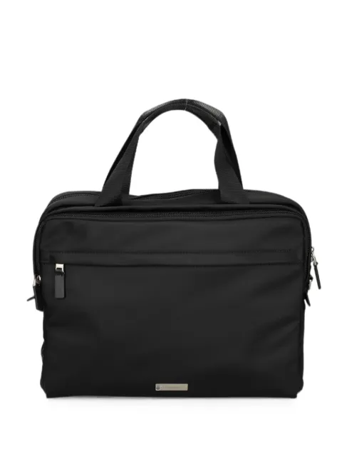 Calvin Klein logo-plaque laptop bag