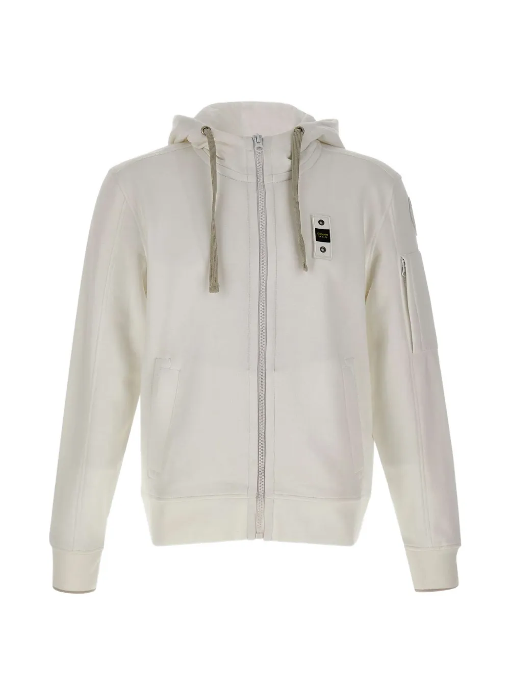 Blauer zip-up drawstring hoodie | neutro | Image 1