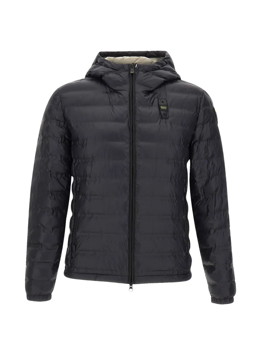 Blauer quilted hooded down jackets | Black | Image 1