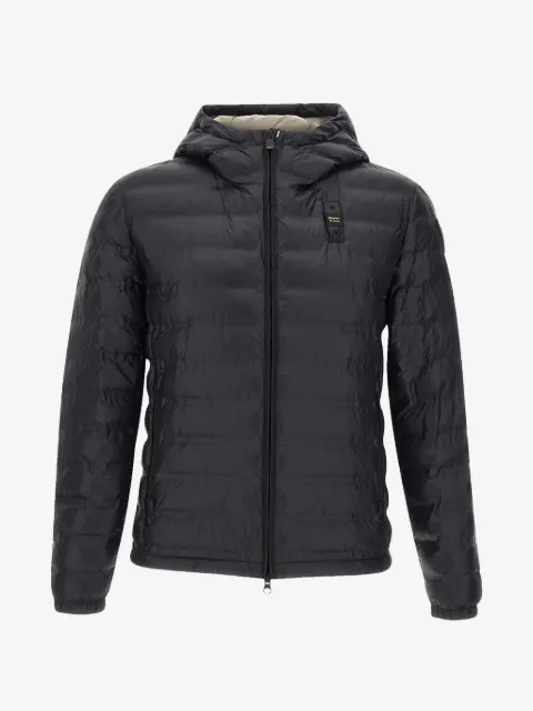 Blauer quilted hooded down jackets