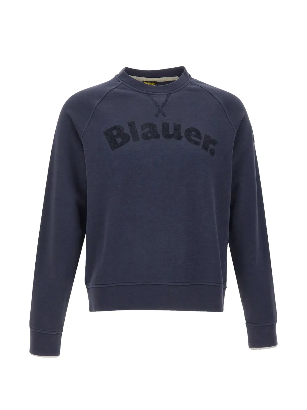 Blauer jersey con logo estampado | azul | Image 1