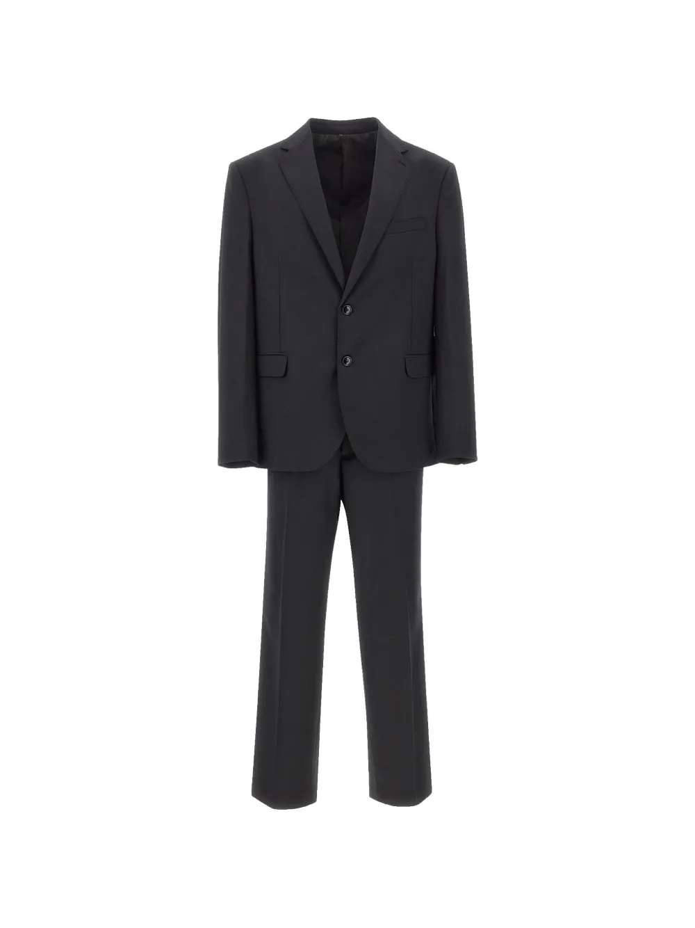 Marchesani Sassicaia single-breasted suit - Nero