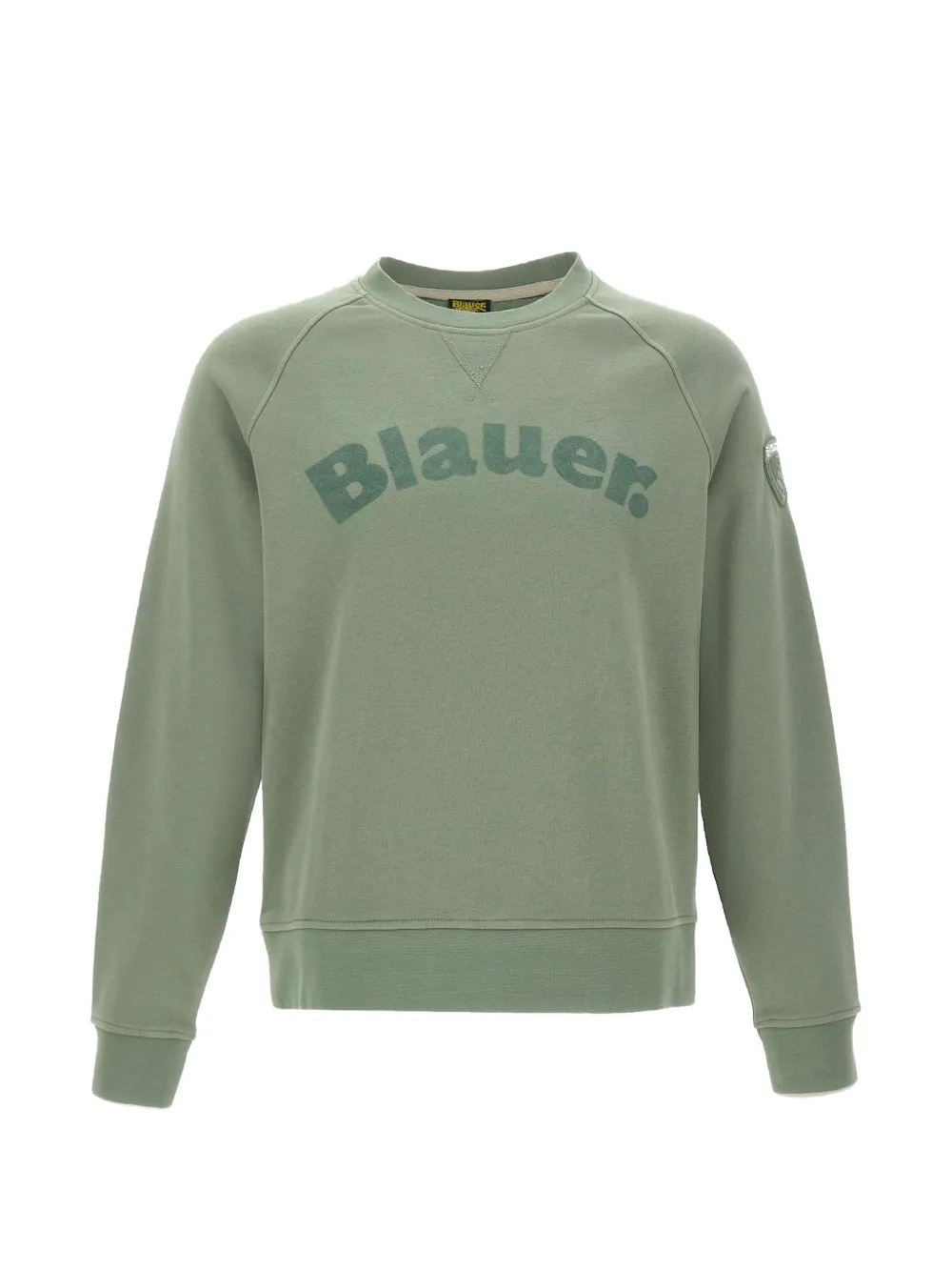 Blauer jersey con logo estampado | verde | Image 1