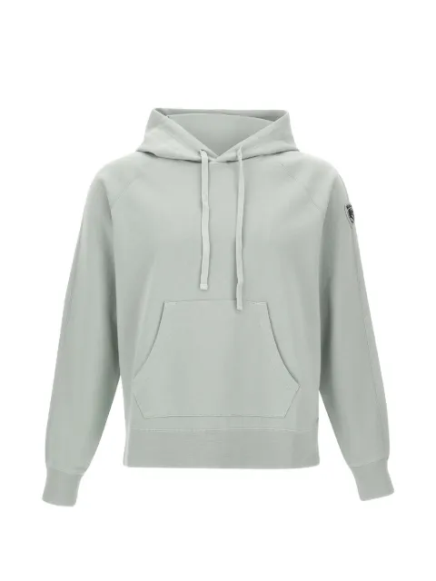 Blauer logo-patch raglan-sleeve hoodie
