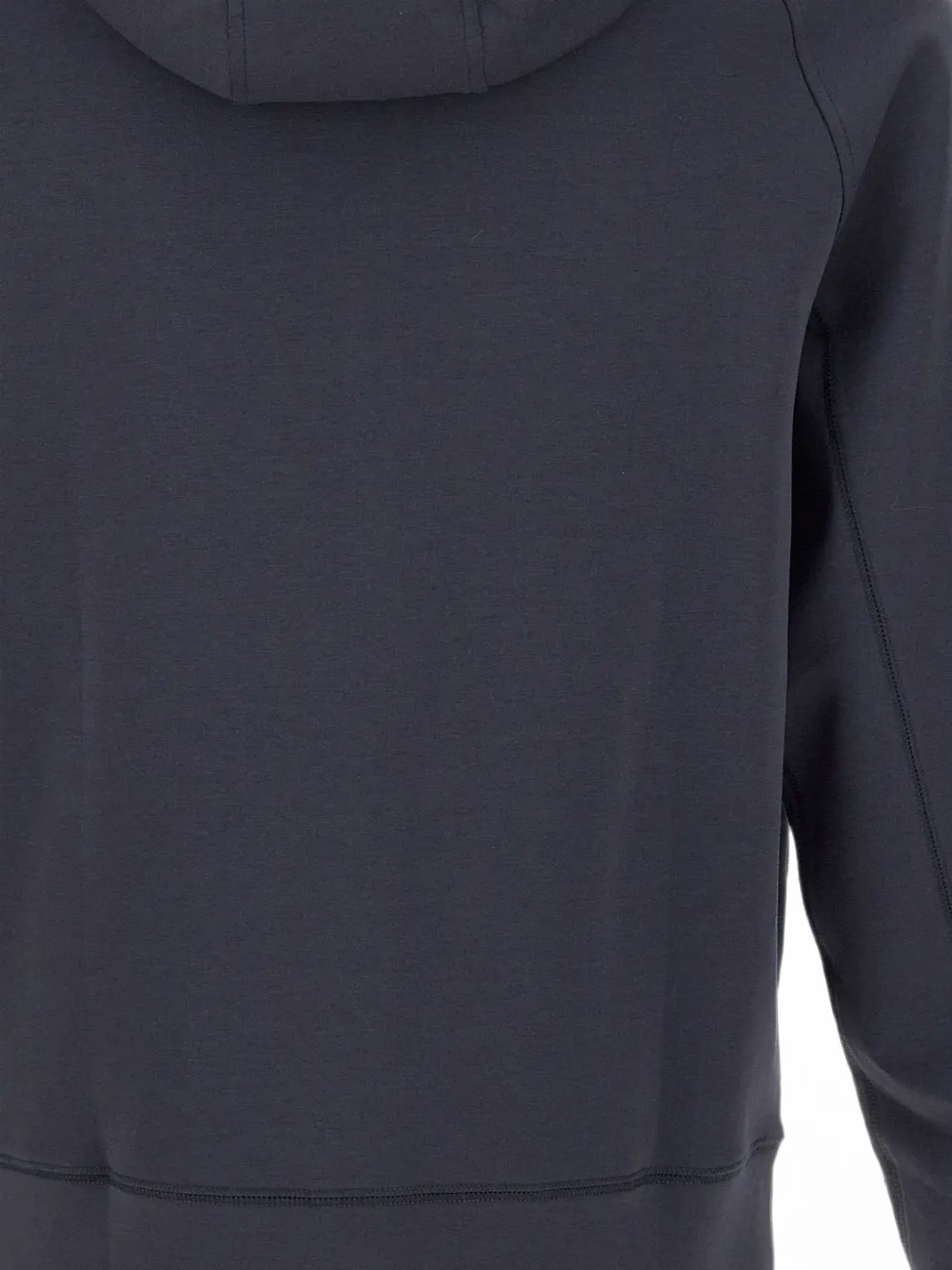 Blauer Shaw hoodie met raglan mouwen Blauw