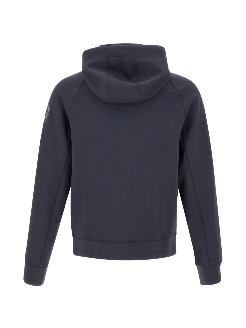 Blauer Shaw hoodie met raglan mouwen Blauw