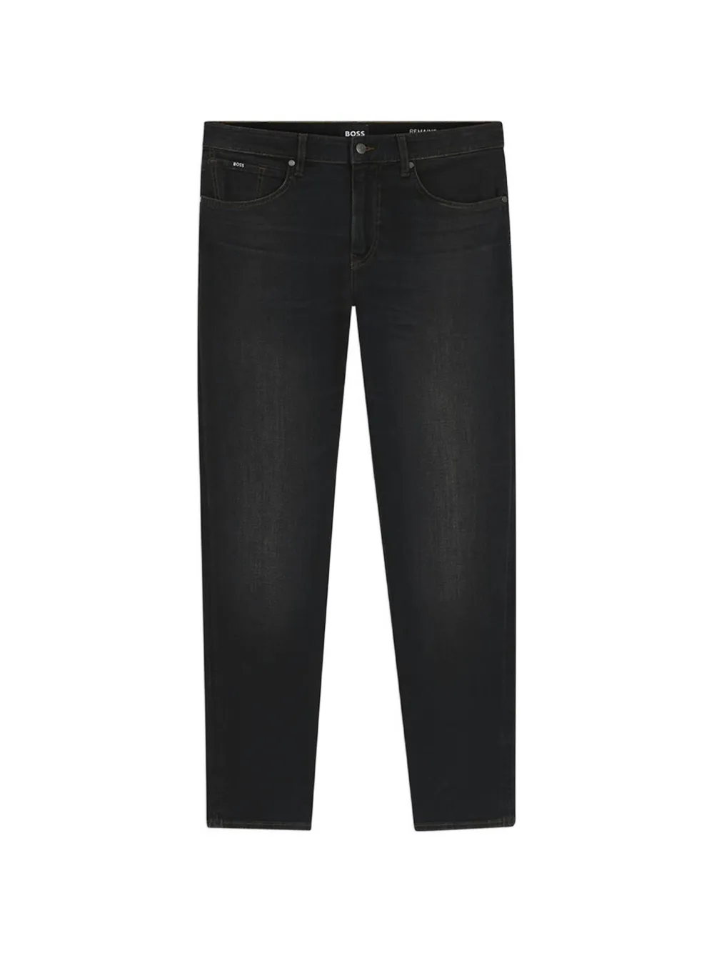 BOSS Maine faded-effect straight jeans - Nero