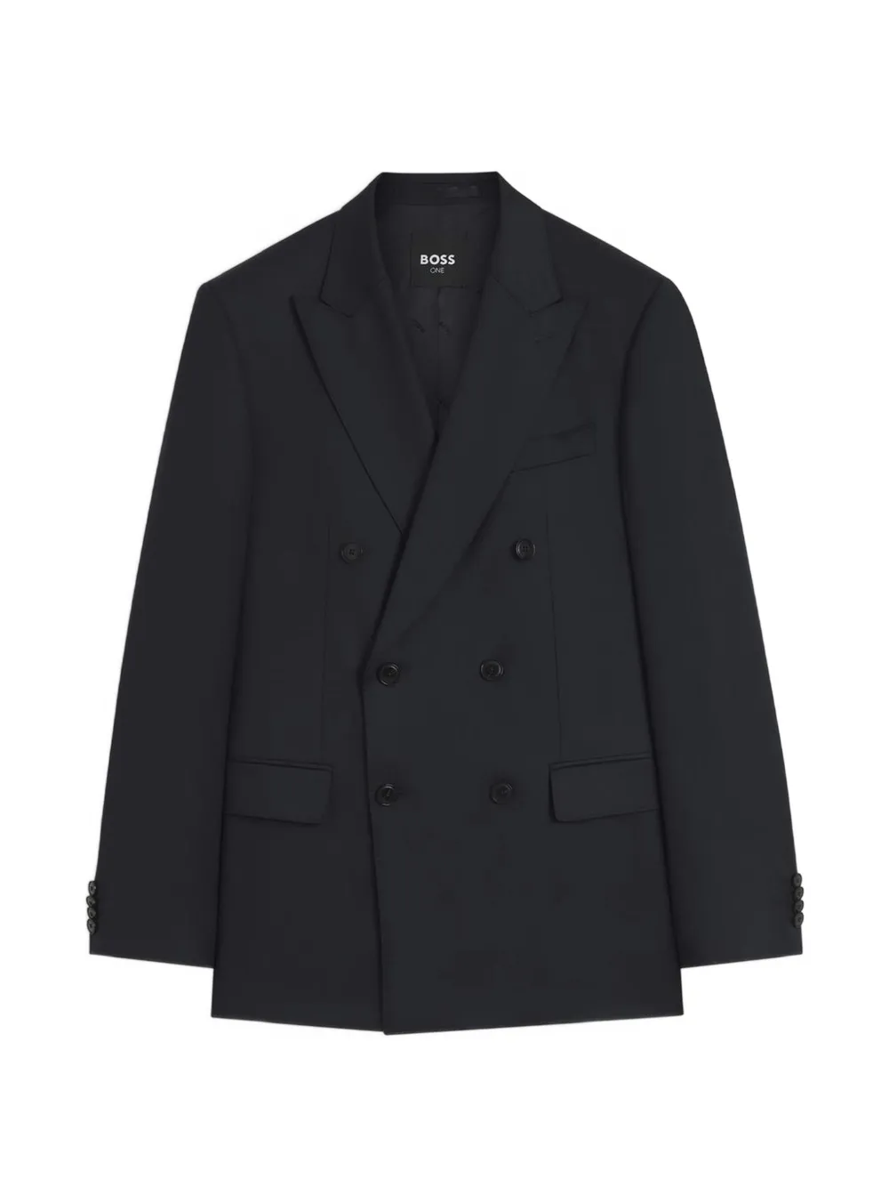 BOSS double-breasted blazer | noir | Image 1