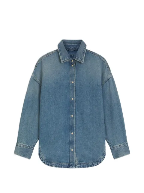 BOSS camisa oversize de mezclilla rígida