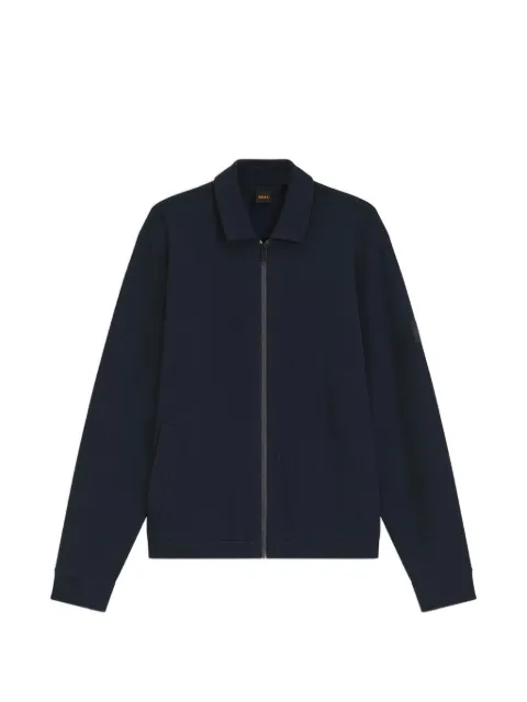 BOSS zip-up shirt jacket