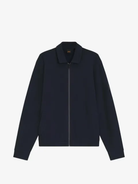 BOSS zip-up shirt jacket