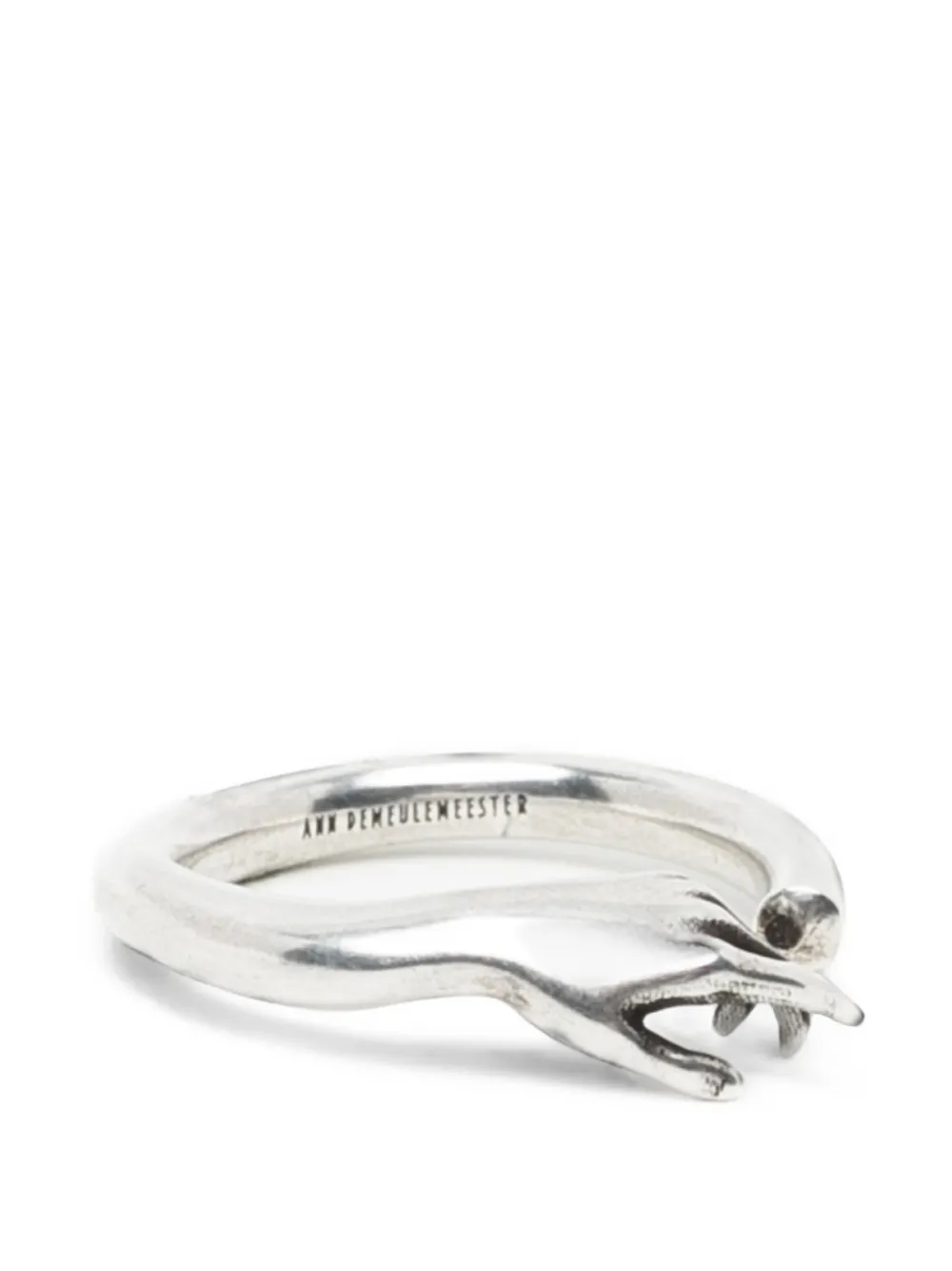 Ann Demeulemeester claw-motif open ring | Silver | Image 1
