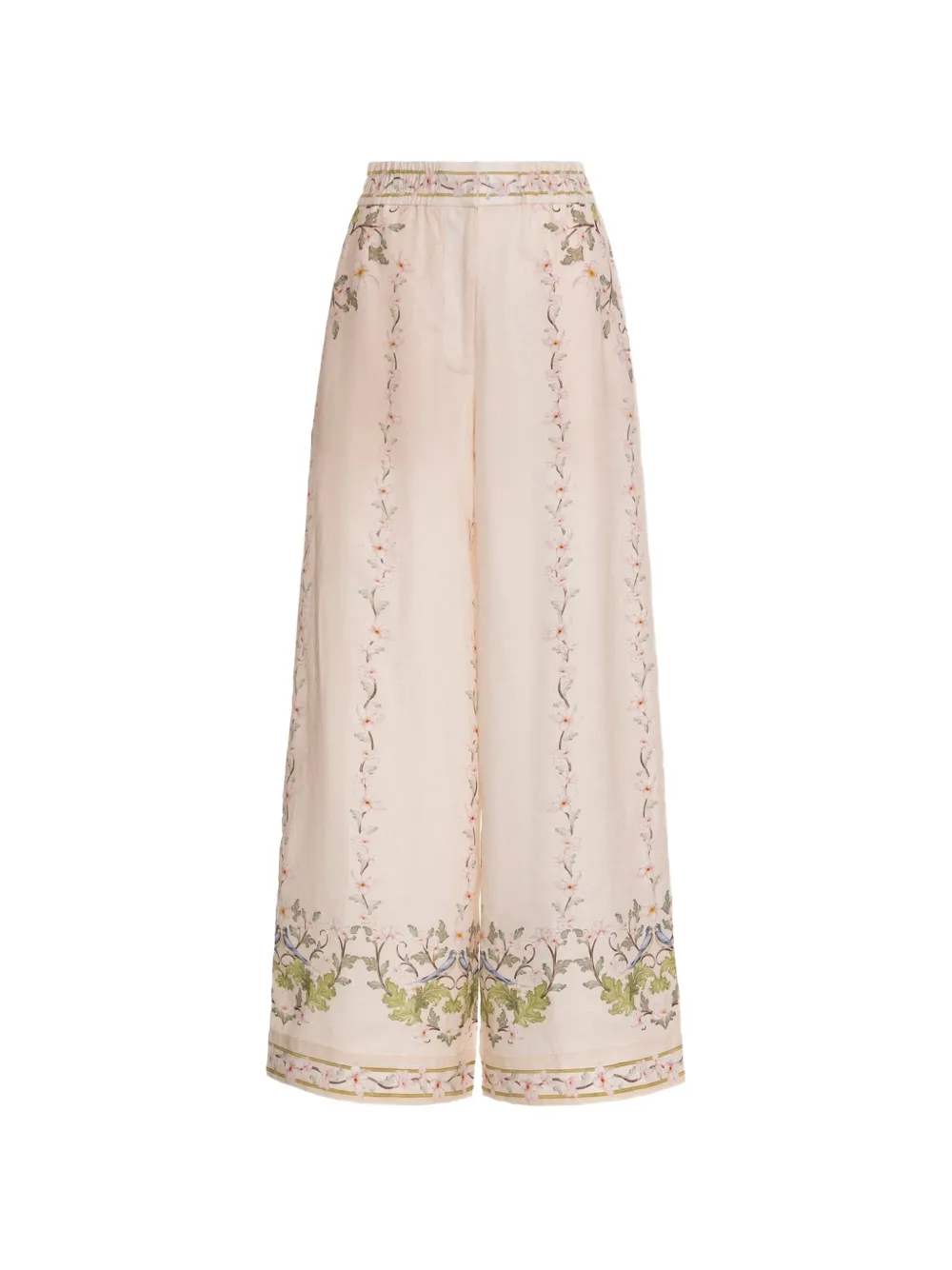 Agua By Agua Bendita Tota Anhelo floral-print palazzo pants