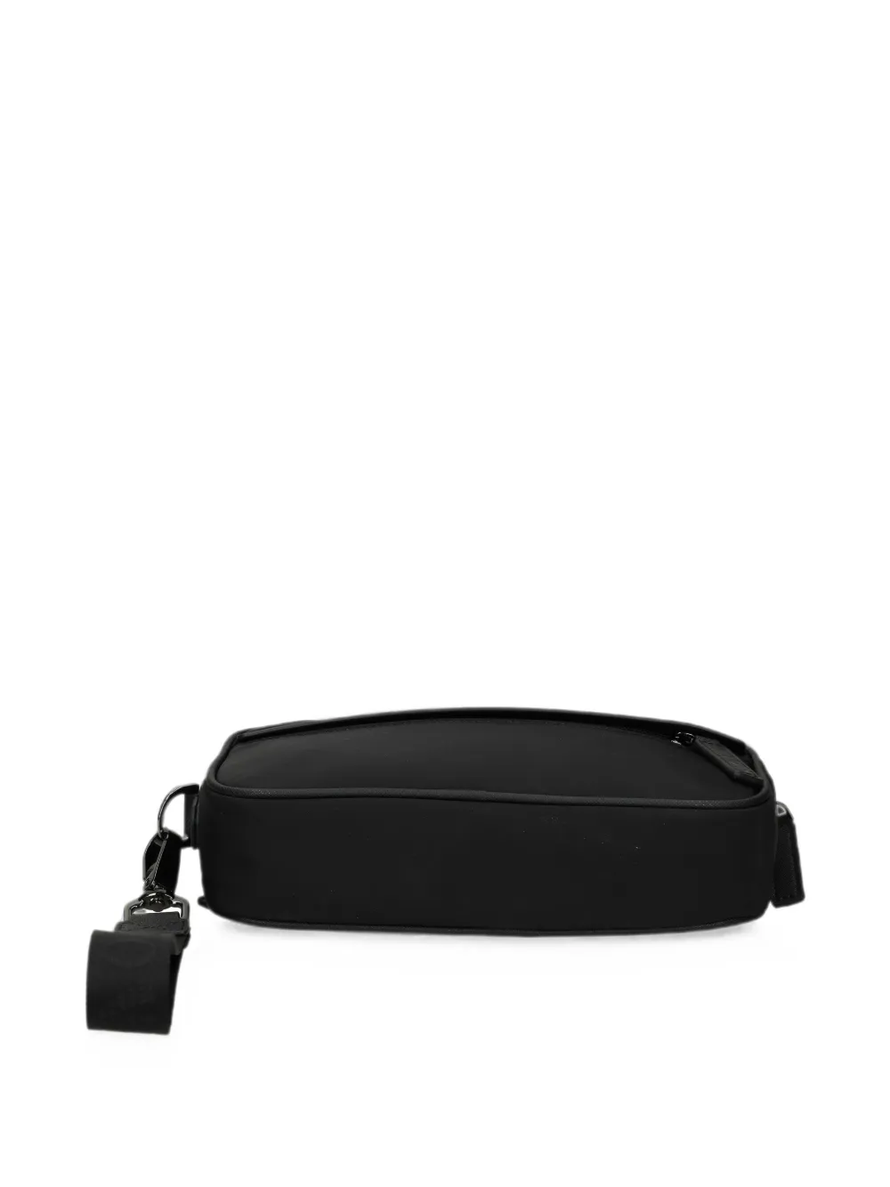 Emporio Armani Toilettas met logoplakkaat Zwart