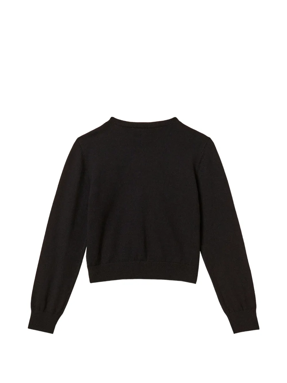TWINSET Kids Trui met geborduurd logo Zwart