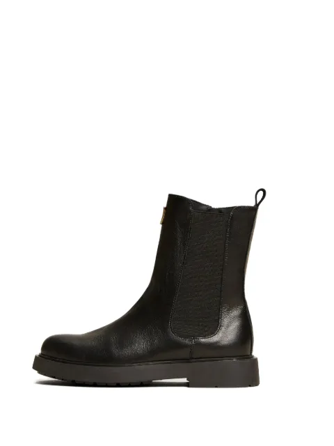TWINSET Kids leather Chelsea boots