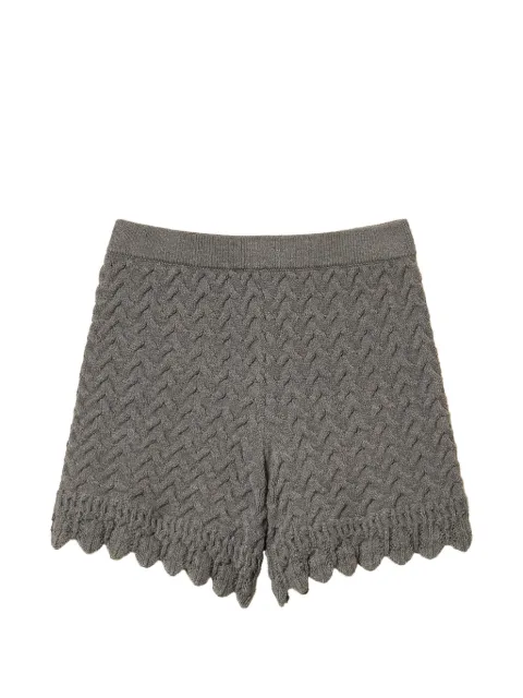 TWINSET Kids cable-knit shorts