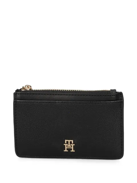 Tommy Hilfiger logo-plaque card holder