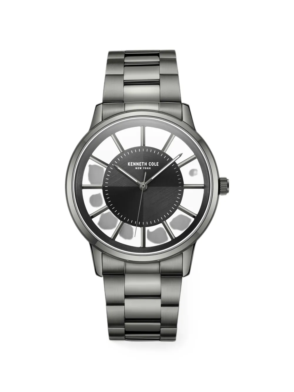KENNETH COLE Orologio con bracciale a catena 44mm - Nero