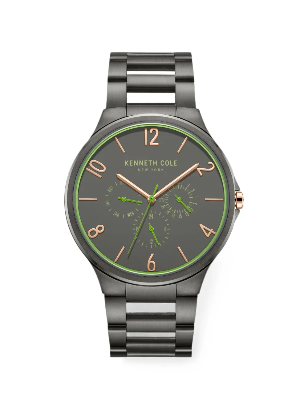 KENNETH COLE Orologio con logo 44mm - Argento