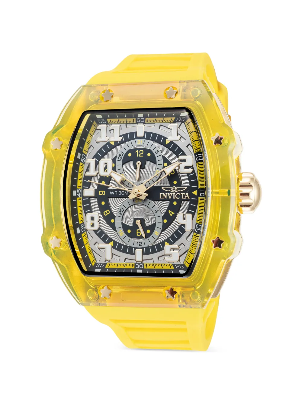 Invicta 레이싱 48.5mm 시계 | 실버 톤 | Image 1