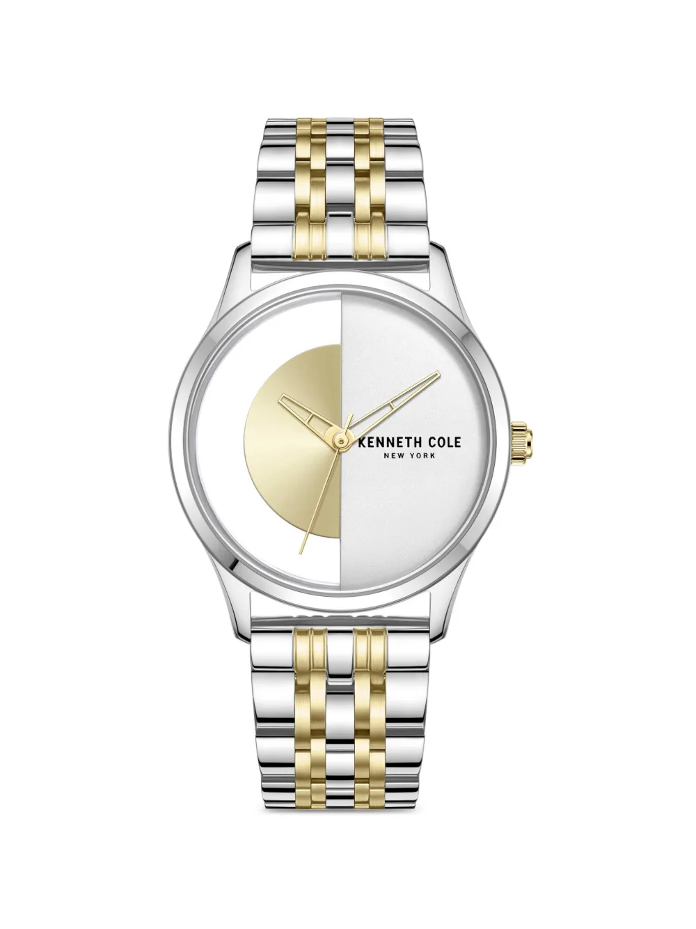 KENNETH COLE Zweifarbige Armbanduhr 34mm - Silber