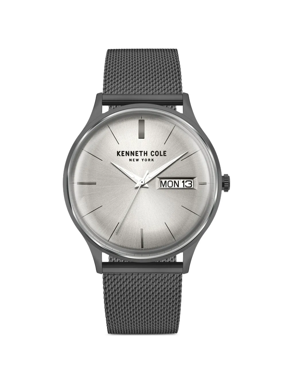 KENNETH COLE Orologio con logo 43mm - Argento