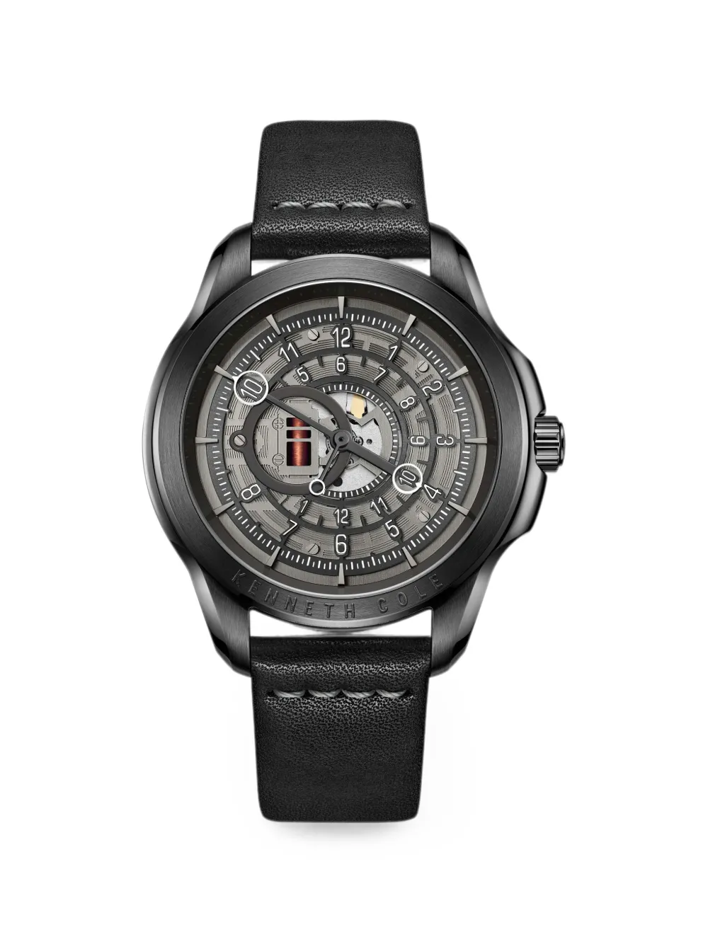 KENNETH COLE Orologio Skeleton 44mm - Grigio